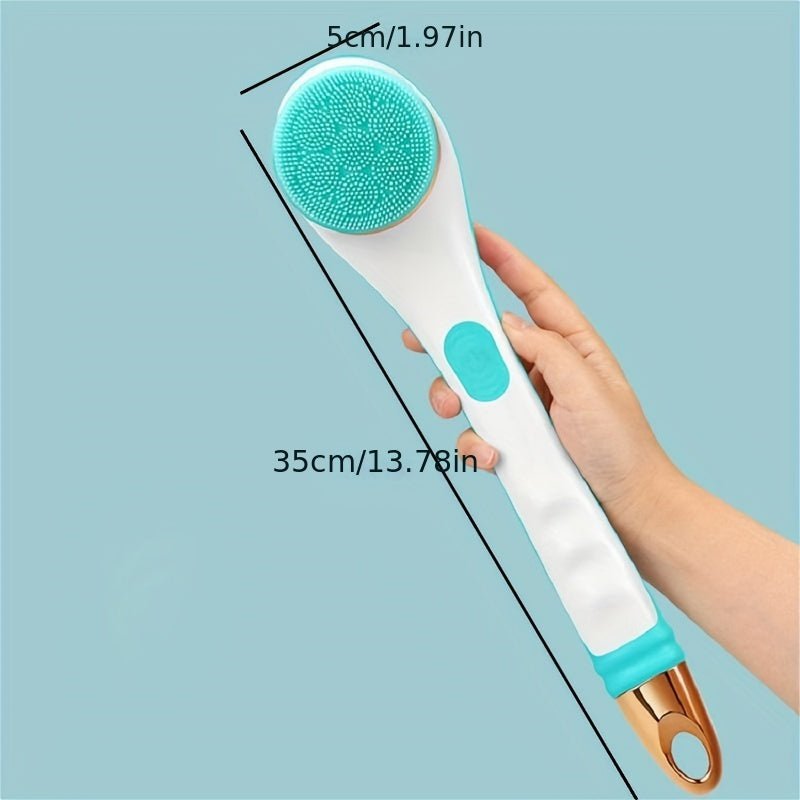 Automatic Massage Bath Brush Long Handle Waterproof Multi-functional Mud Bath Brush - INICOKHOME