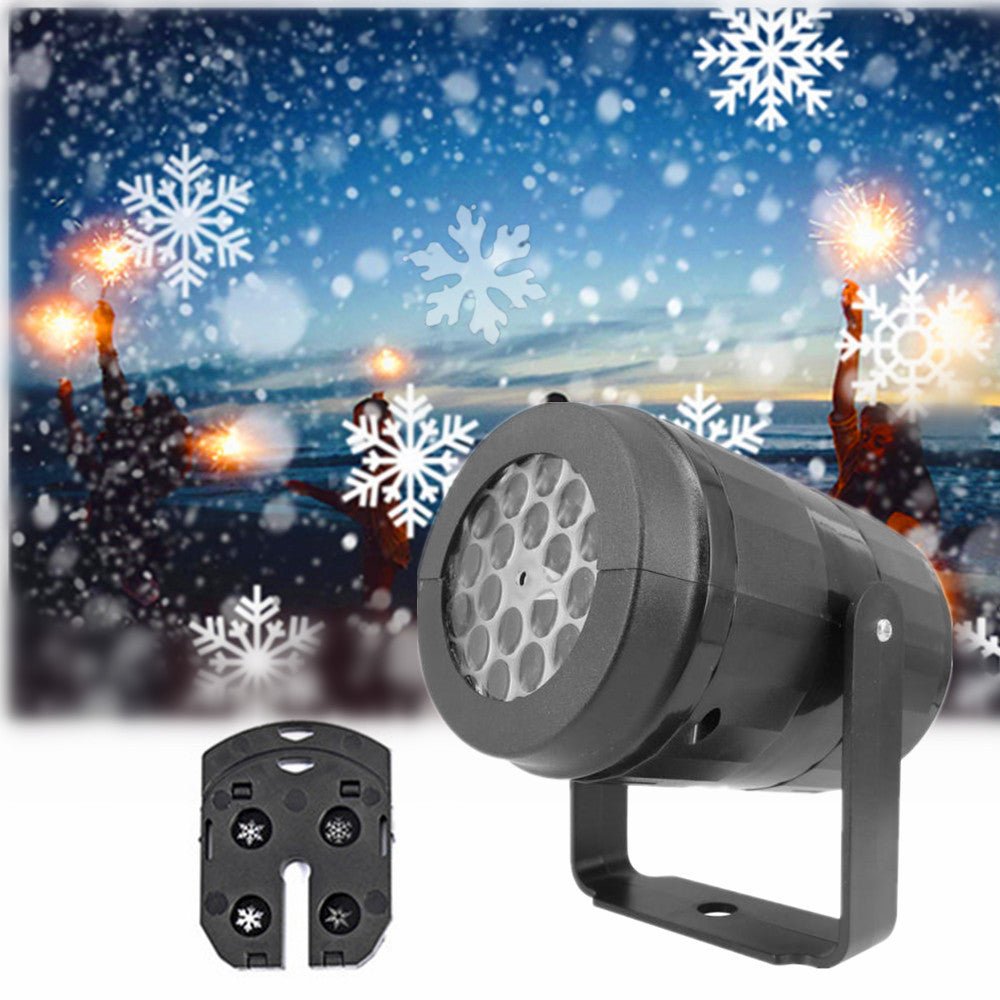 LED Christmas Snow Lights Projector Christmas Lamp - INICOKHOME