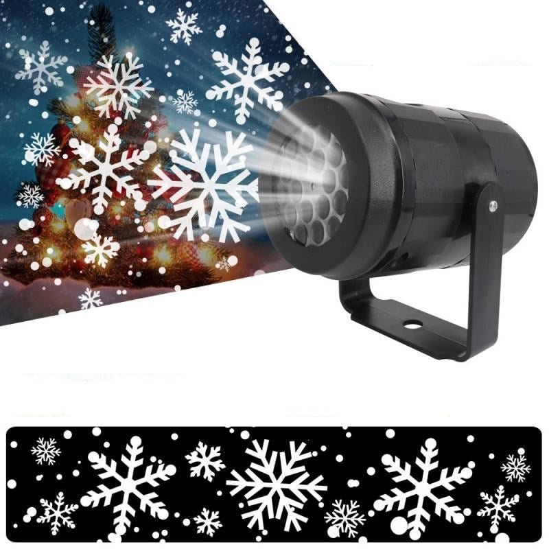 LED Christmas Snow Lights Projector Christmas Lamp - INICOKHOME