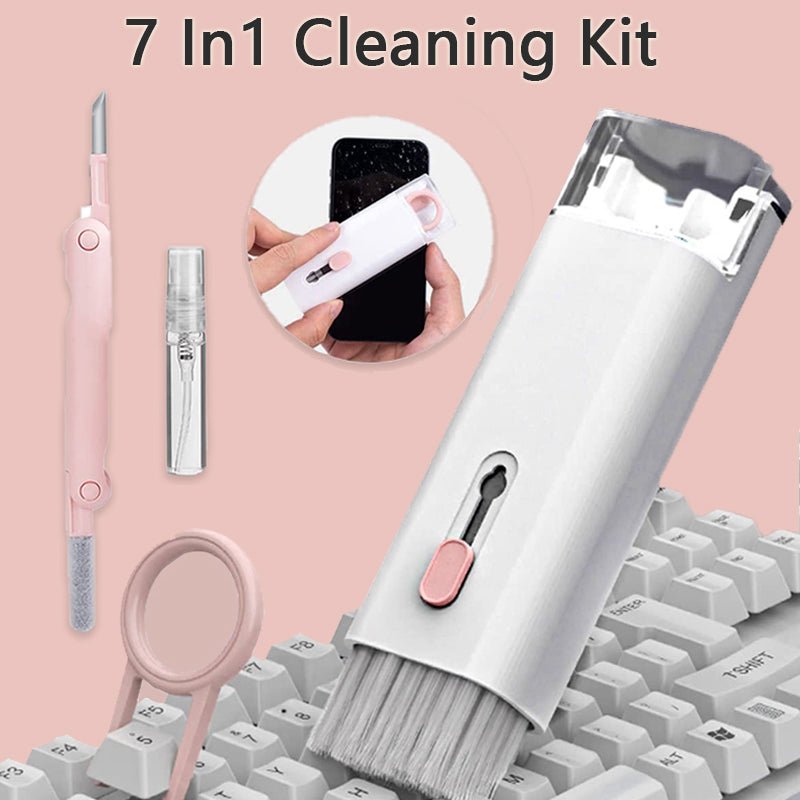 Multifunctional Bluetooth Headset Cleaning Pen Set Keyboard Cleaner Cleaning Tools Cleaner Keycap Puller Kit - INICOKHOME