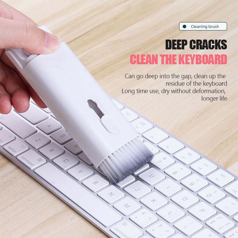 Multifunctional Bluetooth Headset Cleaning Pen Set Keyboard Cleaner Cleaning Tools Cleaner Keycap Puller Kit - INICOKHOME