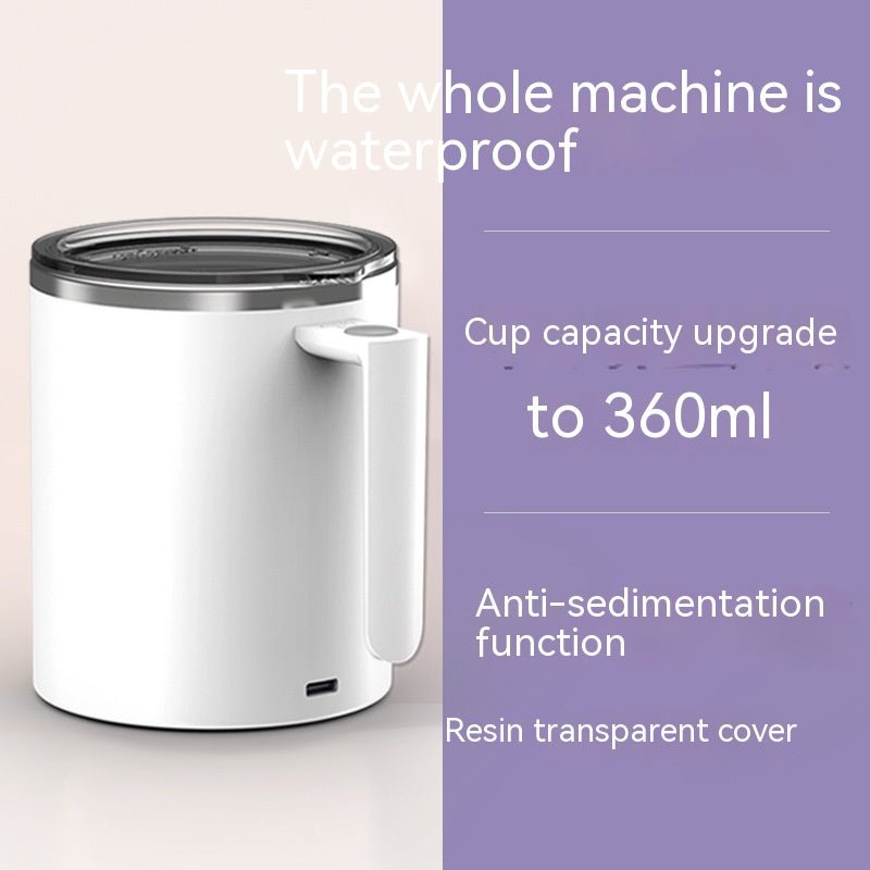 Portable Smart Magnetic Automatic Mixing Coffee Cup Rechargeable Rotating Home Office Travel Stirring Cup - INICOKHOME