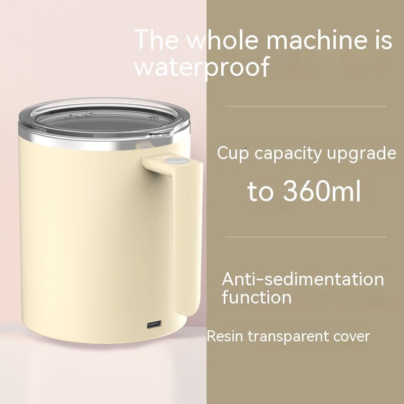 Portable Smart Magnetic Automatic Mixing Coffee Cup Rechargeable Rotating Home Office Travel Stirring Cup - INICOKHOME