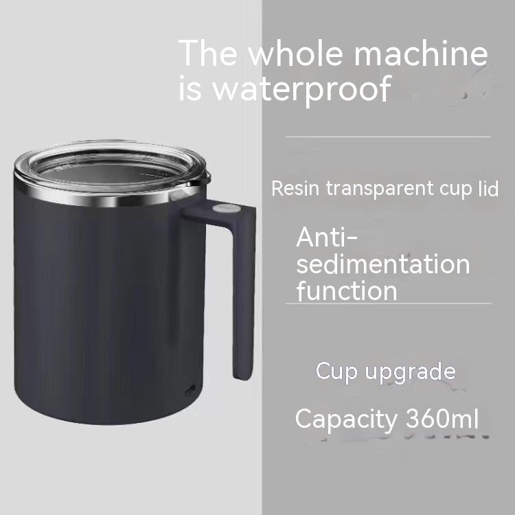 Portable Smart Magnetic Automatic Mixing Coffee Cup Rechargeable Rotating Home Office Travel Stirring Cup - INICOKHOME