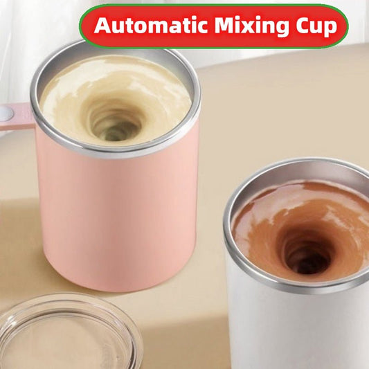 Portable Smart Magnetic Automatic Mixing Coffee Cup Rechargeable Rotating Home Office Travel Stirring Cup - INICOKHOME