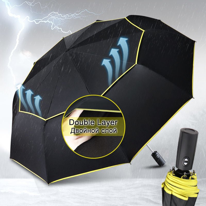 Reinforced windproof automatic umbrella - INICOKHOME