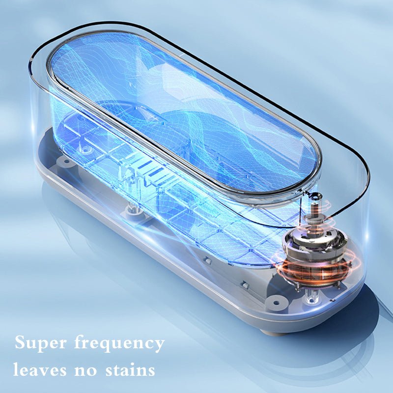 Ultrasonic Cleaning Machine High Frequency Vibration Wash Cleaner Washing Jewelry Glasses Watch Ring Dentures Cleaner - INICOKHOME